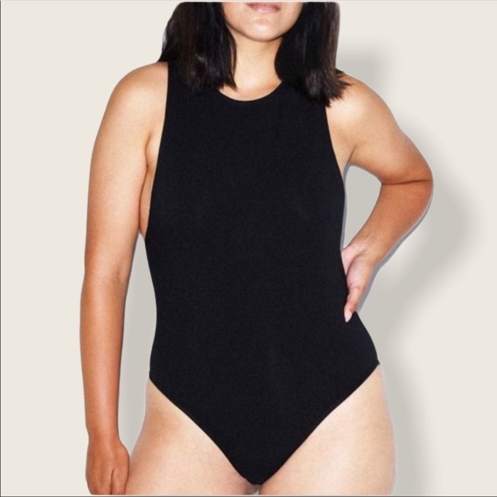 American Apparel Black Bodysuit